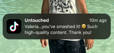 Client testimonial